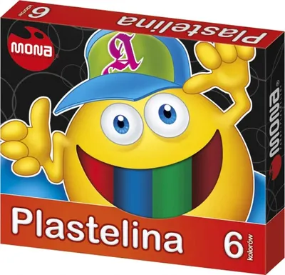Immagine prodotto di Plastilina 6 colori Mona