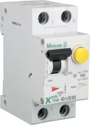 Image de Disjoncteur de surintensité avec module différentiel 1+N pôles PKNM-6/1N/C/003-A-MW