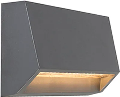 Produktbild von Moderne Außenwandleuchte Dunkelgrau inkl  LED IP65 SandsTone 2