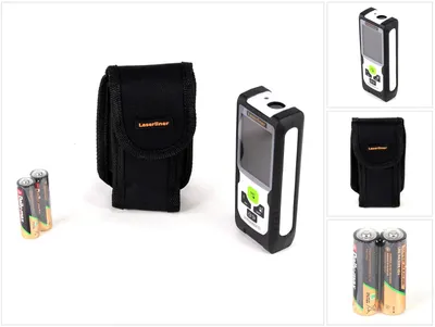 Produktbild von Laserliner LaserRange-Master Gi5, Laser-Distanzmessgerät, ft, In, m, Schwarz, Grau, Digital, LCD, 4 Zeilen