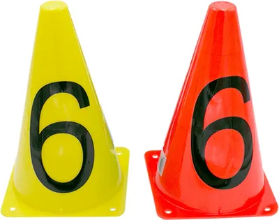 Productafbeelding van Markeerkegel nr. 6 Amarillo 23 Cm