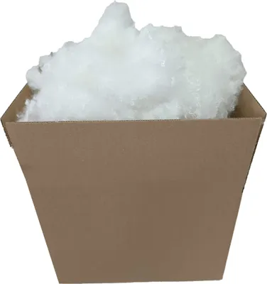 Produktbild von Füllwatte waschbar 2kg Kissenfüllung Faserbällchen Bastelwatte Polyester