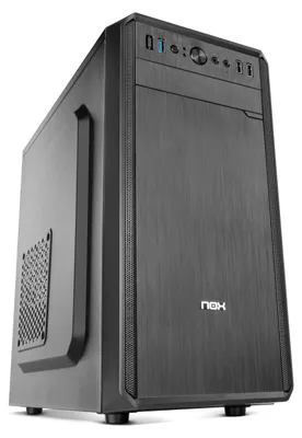 Productafbeelding van Lite LITE030, Midi-toren, PC, Zwart, Micro ATX, Mini-ITX, Kunststof, SPCC, Thuis/kantoor