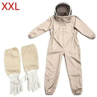 Image de Combinaison pour apiculteur - Vêtement de protection pour apiculture - Confortable et sûr - Taille XXL - Idéal pour les apiculteurs amateurs - Protège contre les piqûres d'abeilles