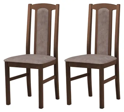 Obrázok produktu pre ESSZIMMERSTUHL - Súprava 2 stoličiek Bos 7, orechová farba, model Dora 22