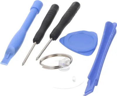 Immagine prodotto di Set di strumenti a 4 pieghe adatto per iPhone 4, 4S, 5, 5C, 5S per la sostituzione della batteria