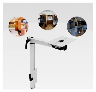 Produktbild von Tischbeinstützen für Wohnmobile, Abnehmbare Tischbeine mit 360° drehbarem Tischfuß, Geeignet für Wohnmobile und Yachten