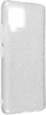 Produktbild von König Design Hülle kompatibel mit Samsung Galaxy A42 5G Kunststoff Soft Handyhülle - Handy Case Silber