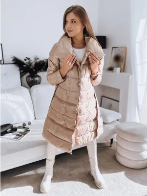 Obrázek produktu pro Dstreet Dámský kabát/bunda London Premium camel L