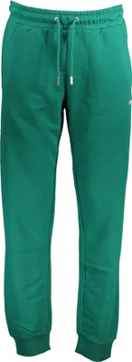 Produktbild von Grüne Herren-Sporthose aus Baumwolle mit Komfortbund