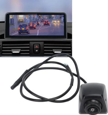 Immagine prodotto di Telecamera posteriore, visione notturna, ruotabile a 360 gradi, da 12 a 24 V, per yacht, barche, auto, SUV, camper, camion, CAM980-B, nero