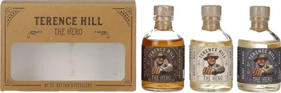 Image de Terence Hill THE HERO Set 38,7% Vol. 3x0,05l en boîte cadeau