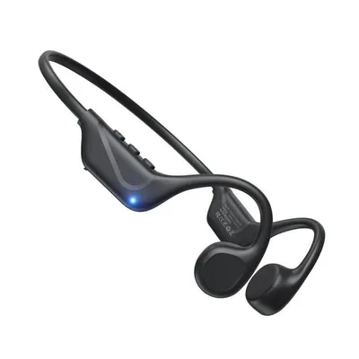 Produktbild von Bluetooth-Knochenleitungs-Headset mit langer Akkulaufzeit, langer Wiedergabezeit, Geräuschunterdrückung bei Anrufen, für Laufen, Radfahren und Sport