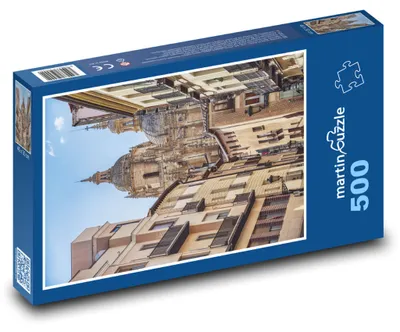 Zdjęcie produktu dla Puzzle 500 Segowia - historyczne miasto Hiszpanii - martinpuzzle