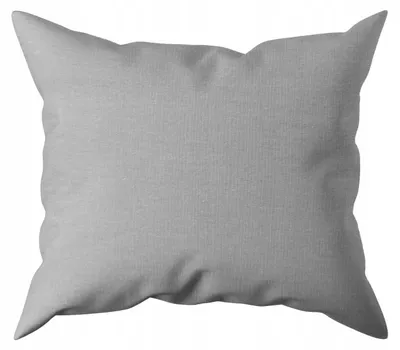 Produktbild von Nyks Kissenbezug 40x70 cm 100% Baumwolle uni grau