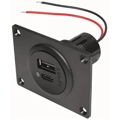 Produktbild von Pro Car Power USB-C/A presa doppia
