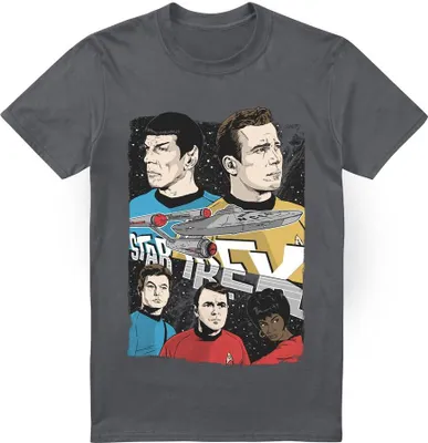 Obrázek produktu pro Star Trek - Pánské tričko TV13775 (L) (Charcoal)