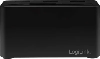 Produktbild von LogiLink CR0046, Kabelgebunden, USB 3.2 Gen 1 (3.1 Gen 1) Type-C, Schwarz, CF, MS Micro (M2), Speicherstick (MS), MicroSD (TransFlash), SD, 0,6 m, MacOS