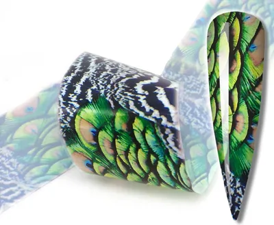 Immagine prodotto di Modello TRANSFERFOLIE 10x4cm PFAUENAUGEN