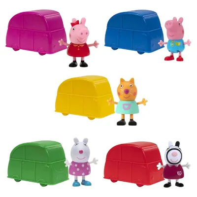 Immagine prodotto di TM TOYS Peppa Pig - Auto con figura 1 pezzo (Mix)
