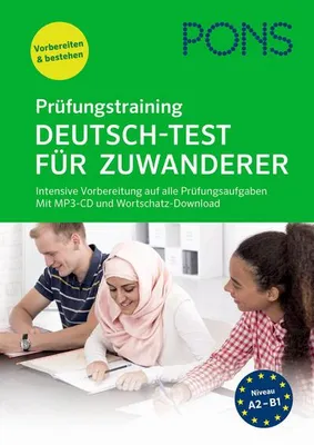 Immagine prodotto di PONS Prüfungstraining Deutsch-Test für Zuwanderer