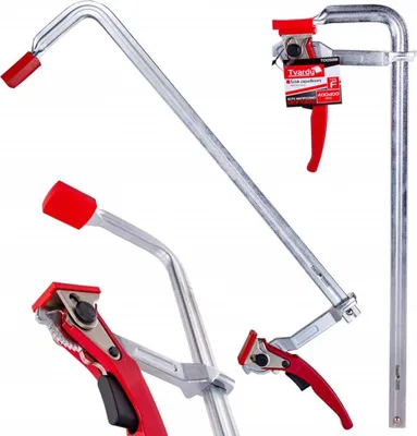 Immagine prodotto di GEKO Pinza a serraggio rapido a cricchetto, tipo F, 400 x 100 mm, forgiata T00588