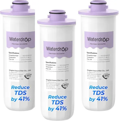 Ersatzfilter für Wasserfilter-Dispenser, 5-Stufen, 3 Stück