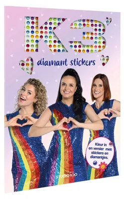 Productafbeelding van K3 Kleurboek - Diamant stickers
