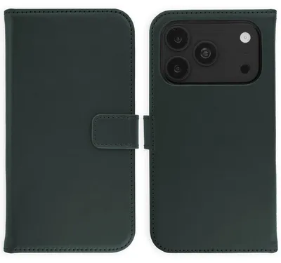Produktbild von Selencia Echtleder-Hülle für das Apple iPhone 18 Pro Max / 17 Pro Max - Grün