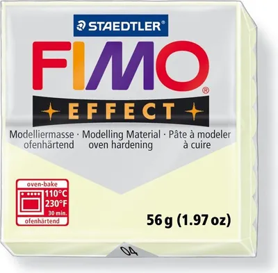 Produktbild von FIMO, Modelliermasse, Knete nachtleuchtend soft effect