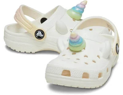Produktbild von Crocs Uni Kinder Classic IAM Rainbow UnicornCgT Clog, Chalk, 20/21 EU