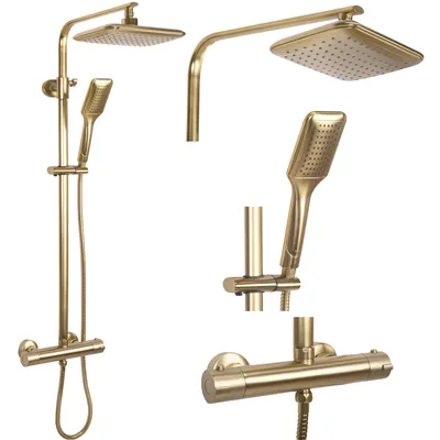 Obrázok produktu pre Sprchový set Rea TOM Brushed Gold