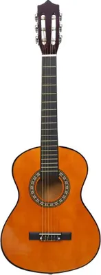 Produktbild von vidaXL Klasická gitara pre začiatočníkov a deti 1/2 34" Basswood
