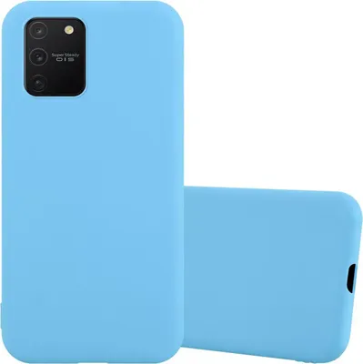 Produktbild von Cadorabo Hülle für Samsung Galaxy A91 / S10 LITE / M80s Schutzhülle in Blau Handyhülle TPU Silikon Etui Case Cover