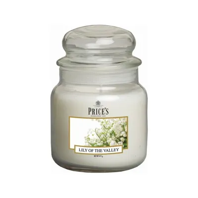 Produktbild von Prices MEDIUM JAR Kerze 411g Lily of the Valley