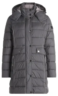 Produktbild von Betty Barclay Steppjacke tailliert mit abnehmbarer Kapuze 86 cm Länge