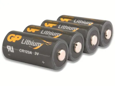Zdjęcie produktu dla GP 070CR123AEC4 GP Batterie   3,0 V