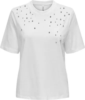 Produktbild von Only Julia Life Kurzarm-t-shirt Weiß S Frau Weiß S
