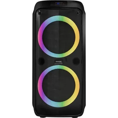 Image de Haut-parleur sans fil puissant - R-MUSIC - Party Boost M - Bluetooth 5.3 - Noir