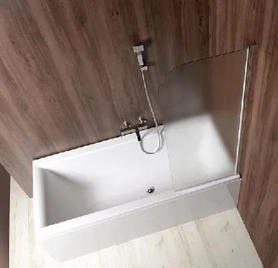 Immagine prodotto di Aqualine Vilma - Schermo da bagno 600x1400 mm, destro, vetro BRICK AQ6018P