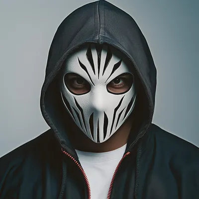 taktische Schädel-Assassinen-Maske – Decords 3D-Kostümartikel, Produktansicht 1