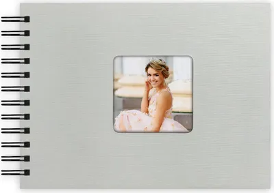 Produktbild von ZEP Spiralalbum Misty Grau 21x16 cm 50 Seiten