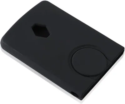 Productafbeelding van Vervangende Sleutelkaart - Afstandsbediening Kaart - Auto Toegang Herstellen - Vier Knoppen - 8 x 5.5 x 0.8 cm - Zwart