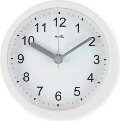 Produktbild von AMS Funk-Wanduhr, Funkwerk, D16x5cm, 5927
