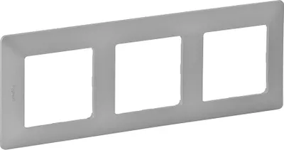 Produktbild von Legrand 754133 Wandplatte/Schalterabdeckung Aluminium