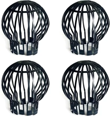 Produktbild von 4 Dachrinnenabdeckungen flexible Kunststoff Dachrinnenfilter, Laubschutz Dachrinne