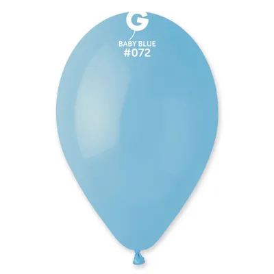 Zdjęcie produktu dla Balony makaroniki Jasnoniebieskie, G90, 25 cm, 100 szt.