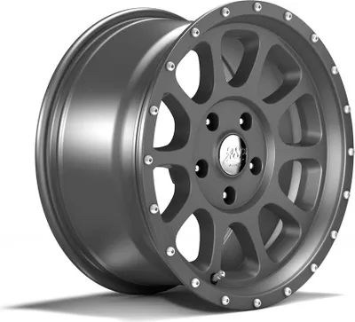 Produktbild von Alufelge gunmetal 8,5x17 ET +12 mit Jeep Wrangler JK 07-18