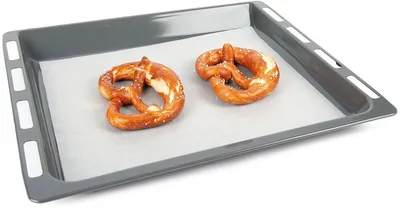 Image de Hygostar 38453 Backpapiere Bogen 40 x 60 cm Silikon-Beschichtung weiß beidseitig silikonisiert geeignet für Laugen