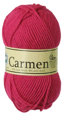 500g Strickgarn Carmen 52% Schurwolle Wolle Garn Strickwolle pink rosa
